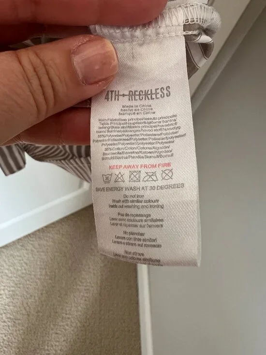 4th and Reckless, Casual Button Up Blouse, 1X - Picture 13 of 16